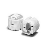 Kompaktfénycső foglalat gyűrűvel 26/32W 600V G24q-3/GX24q-3 beépíthető fehér 35960 01 038 Vossloh